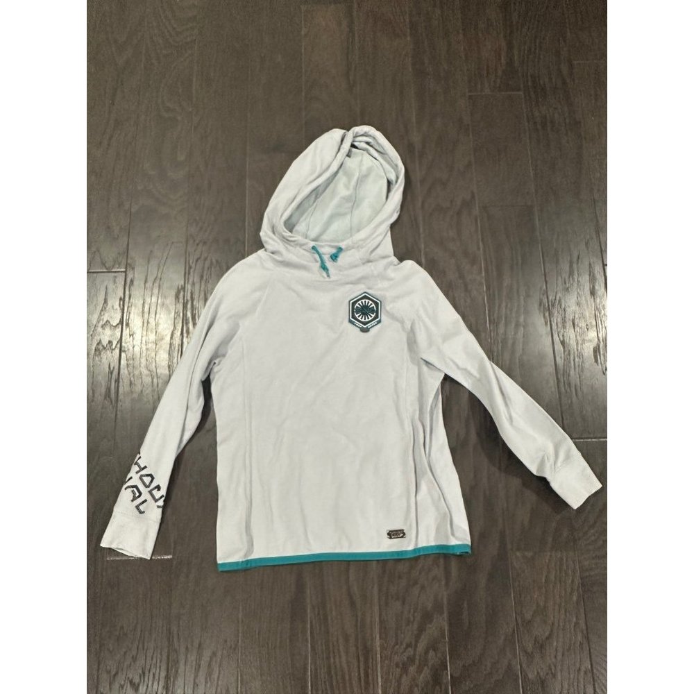 Disney Parks Star Wars Galaxy Edge 709 First Order Woman Gray Hoodie